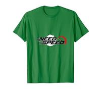 Need for Speed Cars Racing Compteur de Vitesse Graphique T-Shirt, Homme, Vert Kelly, M