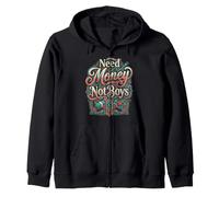 Need Money Not Boys Femme indépendante Sweat à Capuche