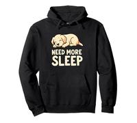 Need More Sleep Motif chiot Golden Retriever Sweat à Capuche