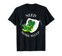 Need More Sleep Pyjama Amusant avec Dragon fatigué T-Shirt