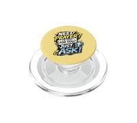 Need Prayer Just Ask I'm Here for You Christian PopSockets PopGrip pour MagSafe