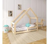 Need Sleep lit cabane Enfant 70x140 cm avec Barriere asymétrique