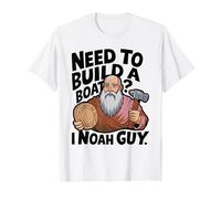 Need To Build A Boat? I'm Noah Guy Blague Chrétienne Noé T-Shirt