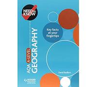 Need To Know: Aqa A-Level Geography