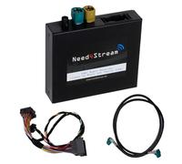Need4Stream Récepteur DAB+ compatible avec VW Seat Skoda MIB, radio numérique avec listes de stations, logos de stations et noms de titres