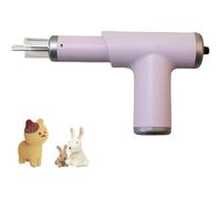 Needle Felting Machine Handheld, Electric Wool Felting Tool with Built in Speed Regulator, 9000mAh Battery, Craft Wool Felt DIY Stitch, for DIY Craft Make Felt Animals