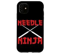 Needle Ninja Funny Sewing Craft Design Coque pour iPhone 11
