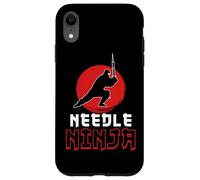 Needle Ninja Funny Sewing Craft Design Coque pour iPhone XR