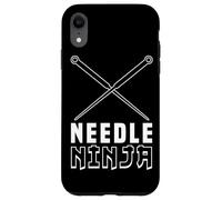 Needle Ninja Funny Sewing Craft Design Coque pour iPhone XR