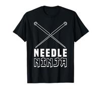 Needle Ninja Funny Sewing Craft Design T-Shirt