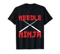 Needle Ninja Funny Sewing Craft Design T-Shirt
