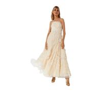 Needle & Thread - Robe Maxi Bustier - Femme - Robes - Beige - Taille: 36 FR