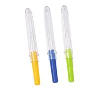 Needle Threader - Sewing Tool, Diy Craft Helper, Hand Stitching Accessory | Portable Covered Colorful Household Gadget Universal Fabric Threading Aid Kit Storage Cap Easy Use Precision Metal Guide