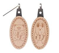 Needle Threaders - 2X Hand Sewing Tools, Portable Quilting Accessoires, Easy Use Thread Guide | Crafting Aid For Mom Grandpa Husband Grandma Wife DIY Projects Stitching Knitting Embroidery Hobby Work