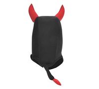 needlid Cagoule de plongée, Chapeau de plongée en néoprène sous-Marin, pour la plongée sous-Marine(Red, Little Devil)