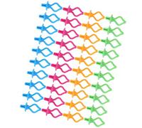 needlid Clips de canette, 40 pièces 4 Couleurs Clip de Fixation de canette, Support de canette de Machine à Coudre pour Fil à Coudre Broderie Courtepointe Accessoires de Machine à Coudre Clips de