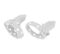 needlid Housse de Protection de la poignée du contrôleur VR, Manchon de Protection de la poignée Confortable Lavable en Silicone Antidérapant Réglable à la Transpiration pour 2(Gris)