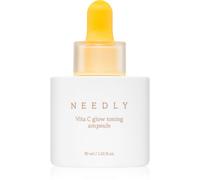 NEEDLY Vita C Glow Toning Ampoule sérum illuminateur à la vitamine C pour une peau lumineuse et lisse 30 ml