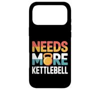 Needs More Kettlebell Strength Training Fitness |- Coque pour iPhone 17 Pro Max