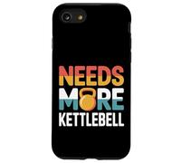 Needs More Kettlebell Strength Training Fitness |- Coque pour iPhone SE (2020) / 7/8