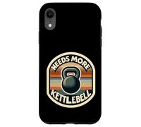 Needs More Kettlebell Strength Training Fitness ||- Coque pour iPhone XR