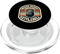 Needs More Kettlebell Strength Training Fitness ||- PopSockets PopGrip pour MagSafe