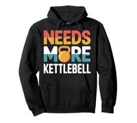Needs More Kettlebell Strength Training Fitness |- Sweat à Capuche