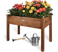 needs&wants Hochbeet en Bois Tanne Brun 100x50x75 cm Blumenkasten 80 L