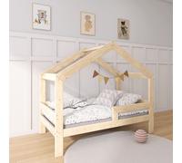 NeedSleep® House bed with barrier 90x200 cm - symétrique