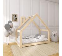 NeedSleep® House bed with chimney 90x200 cm - symétrique