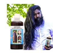 Neelambari Ayurvedic Hair Care Huile capillaire Adivasi fabriquée par des herbes ayurvédiques Pure Adivasi, 500 ml