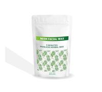 Neem Facial Wax Powder for women, 5 min Painless Herbal Hair Removal Waxing Powder, Easy to use at home, No chemicals, No Skin rashes,Gentle Effective - (100g), Green