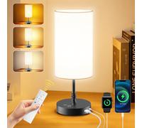 NEEMOSI Lampe de luminothérapie 10 000 lux avec télécommande, gradation continue, température de couleur réglable, fonction mémoire, minuteur intégré, éclairage LED 360°, sans scintillement ni UV