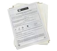 NEENAH Lot de 50 feuilles de papier de transfert thermique opaque 3G 8,5 x 27,9 cm
