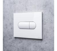 neeos FP20 Plaque de déclenchement pour WC, 16604WH,