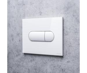 neeos FP20 Plaque de déclenchement pour WC, 16604WH,