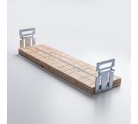 neeos SP20 Plaque de montage pour robinetterie encastrée ou en applique pour bâti-support, 17268,