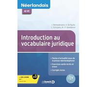 Néerlandais A2-B1 - Introduction au vocabulaire juridique