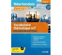 Néerlandais B1-C1 : communication et société: Vocabulaire thématique