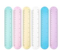 NEETUE 6 pcs Reusable Silicone Memo Wristbands, Wearable Nurse Notepad Wristbands, to Do List Slap Bracelets, Memo Wrist Band Dry Erase Slap Wrist Strap for Nurse Dementia (Multicolour)