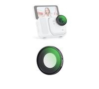 NEEWER 1/4" Filtre de Diffusion Noir Compatible avec Insta360 GO Ultra, Objectif à Effet cinématographique à Visser, Verre Optique HD Multicouche, Cadre Fin, Accessoires pour caméra d'action, FL-C49