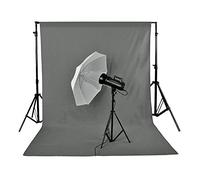 NEEWER 10x12 ft/3x3.6m Pro Fond de Studio Photo en Polyester Premium, Gris | Fond de Scène Uniquement, Pliable, pour Photographie, Enregistrement Vidéo et Télévision
