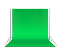 NEEWER 10x12 ft/3x3.6m Pro Fond de Studio Photo en Polyester Premium, Vert | Fond de Scène Uniquement, Pliable, pour Photographie, Enregistrement Vidéo et Télévision