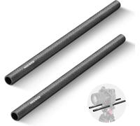 NEEWER 15mm Rod Tiges d'extension en Fibre de Carbone Lot de 2,Compatible avec SmallRig Compatible avec Tilta Le système de Support d'épaule de 15 mm Rail Follow Focus pour DSLR Camera,SR002 (30cm)