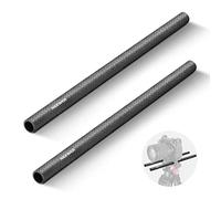 NEEWER 15mm Tiges d'extension en Fibre de Carbone 30cm Compatible avec SmallRig Compatible avec Tilta Système de Support d'épaule Rail,DSLR,Cage de stabilisation de caméra,Matte Box,Base Plate,SR002