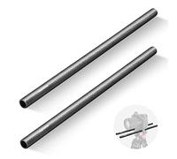 NEEWER 15mm Tiges d'extension en Fibre de Carbone 40cm Compatible avec SmallRig Compatible avec Tilta Système de Support d'épaule Rail,DSLR,Cage de stabilisation de caméra,Matte Box,Base Plate,SR002