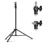 NEEWER 2,6m Support de Lumière à Coussin d'air, Trépied Robuste en Métal avec Embout Réversible 1/4" à 3/8",Interface de Montage à 3 Voies&Boutons de Verrouillage en Métal, Charge Max. 2,5kg,ST-260AC