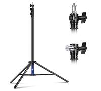 NEEWER 2,8m Support de Lumière à Coussin d'air, Trépied Robuste en Métal avec Embout Réversible 1/4" à 3/8",Interface de Montage à 3 Voies&Boutons de Verrouillage en Métal, Charge Max. 2,5kg,ST-280AC