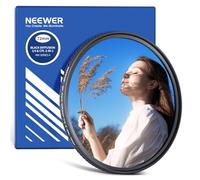 NEEWER 2 en 1 CPL + Filtre Diffusion Noir 1/4,Filtre Polarisant Circulaire avec Réduction de l'Éblouissement Filtre à Effet Doux de Rêve Cinéma avec Cadre Aluminium & Verre Optique Multicticouche,72mm