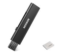 ERRECOM NEEWER 2 en 1 Kit de Nettoyage d'Objectif, 1x Stylo Brosse + 1x Chiffon de Nettoyage, pour Appareils Photo Reflex Numériques, Appareils Électroniques, Smartphones, Tablettes, HM-45